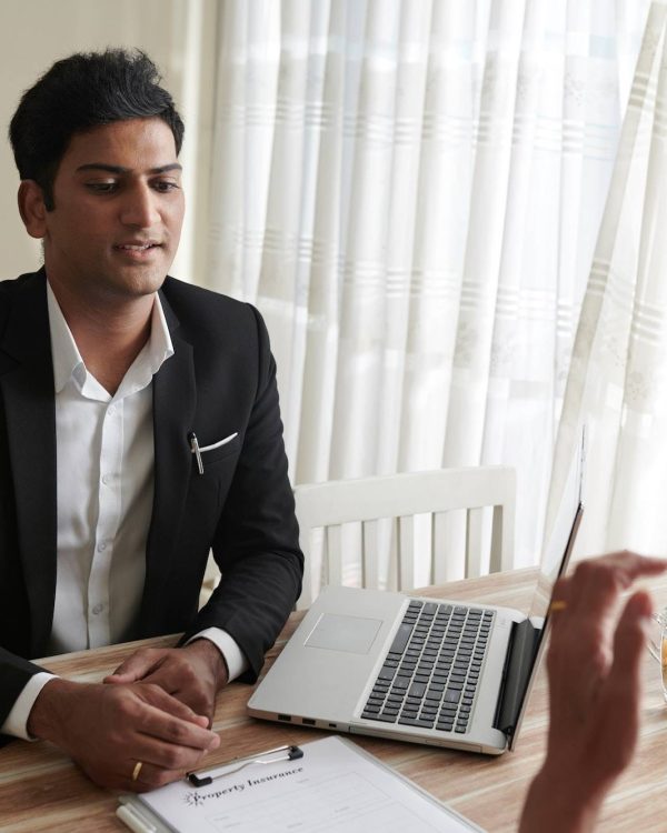 Property Insurance Agent Consulting Customer